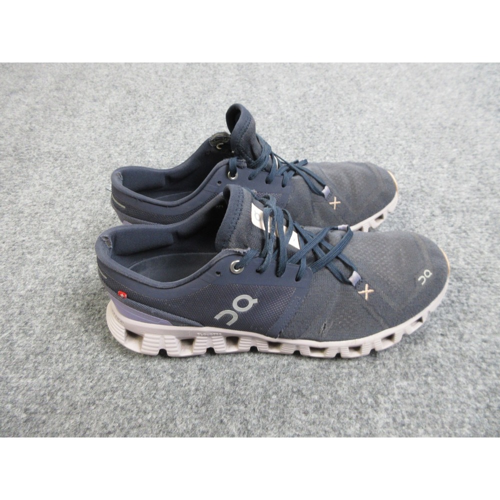 On Cloud Shoes Womens Size 9.5 EU 41 Dark Blue Helion CloudTec Running Sneakers
